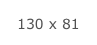 130 x 81