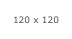 120 x 120