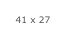 41 x 27